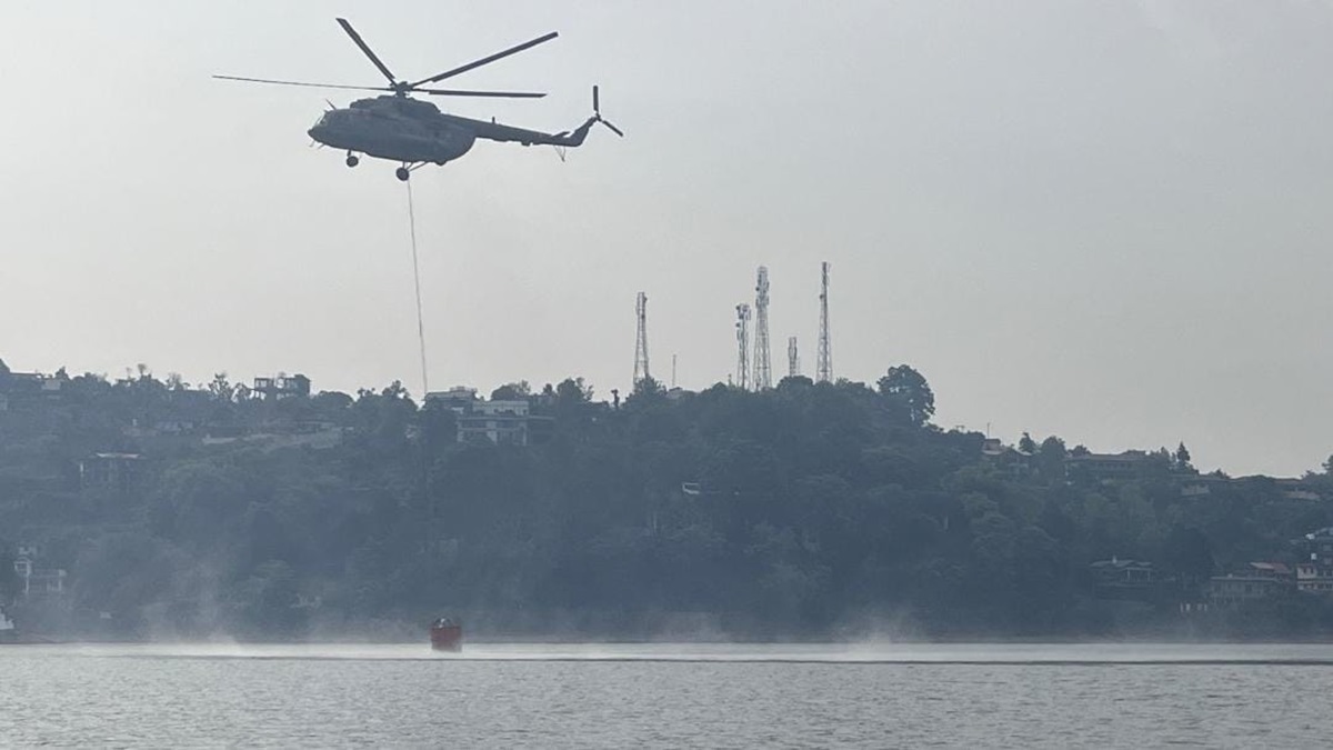 Uttarakhand forest fire Eight fresh blazes reported nainital IAF firefighting operations underway latest updates – India TV