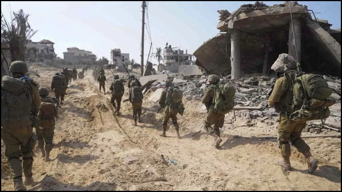 Israel Defence Forces (IDF) soldiers in the Gaza Strip