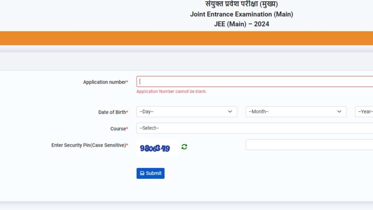 JEE Main 2024 admit card released for 8, 9, and 12 April Exams, check direct link