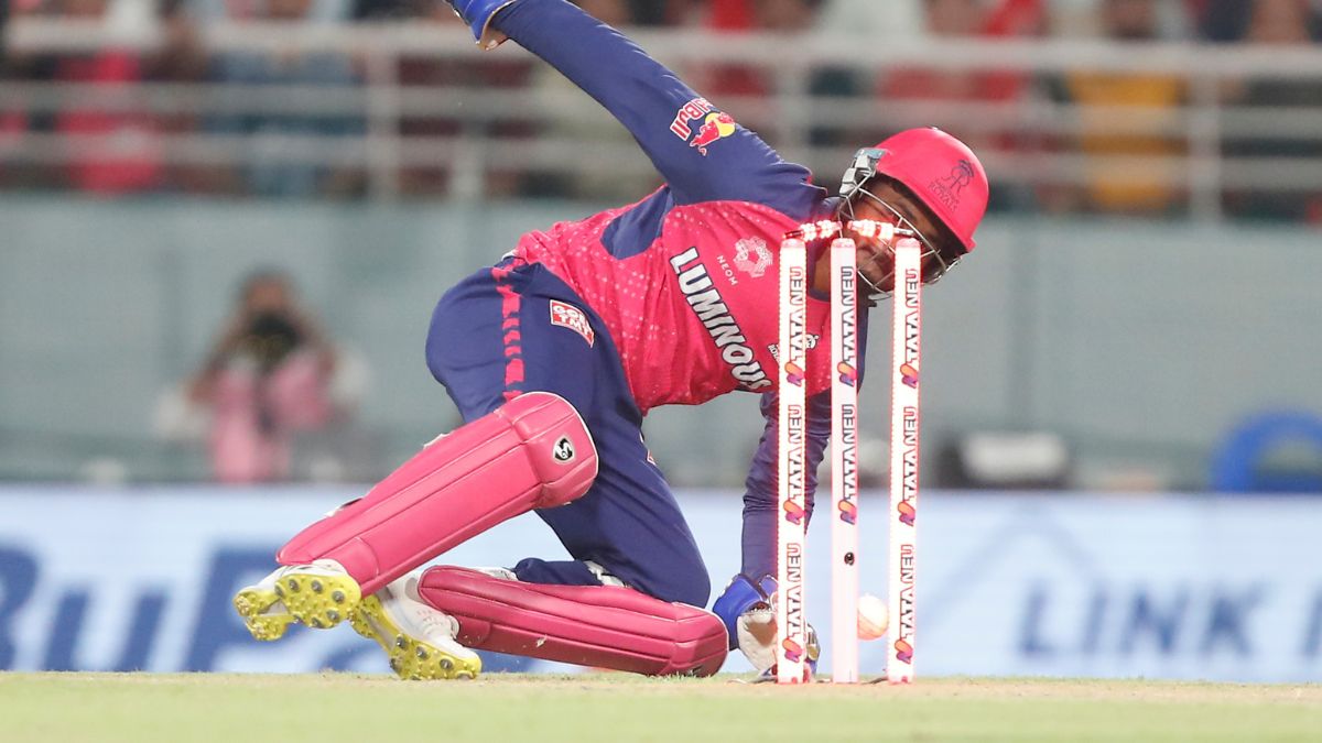 WATCH | Sanju Samson's brilliant effort to run out Liam Livingstone in PBKS vs RR clash