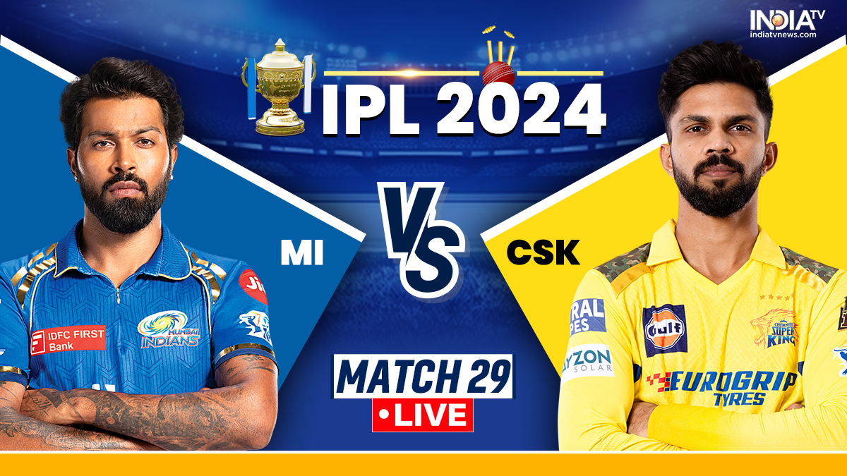 mi vs csk ipl 2024 live score unchanged mumbai indians to bowl first chennai recall pathirana