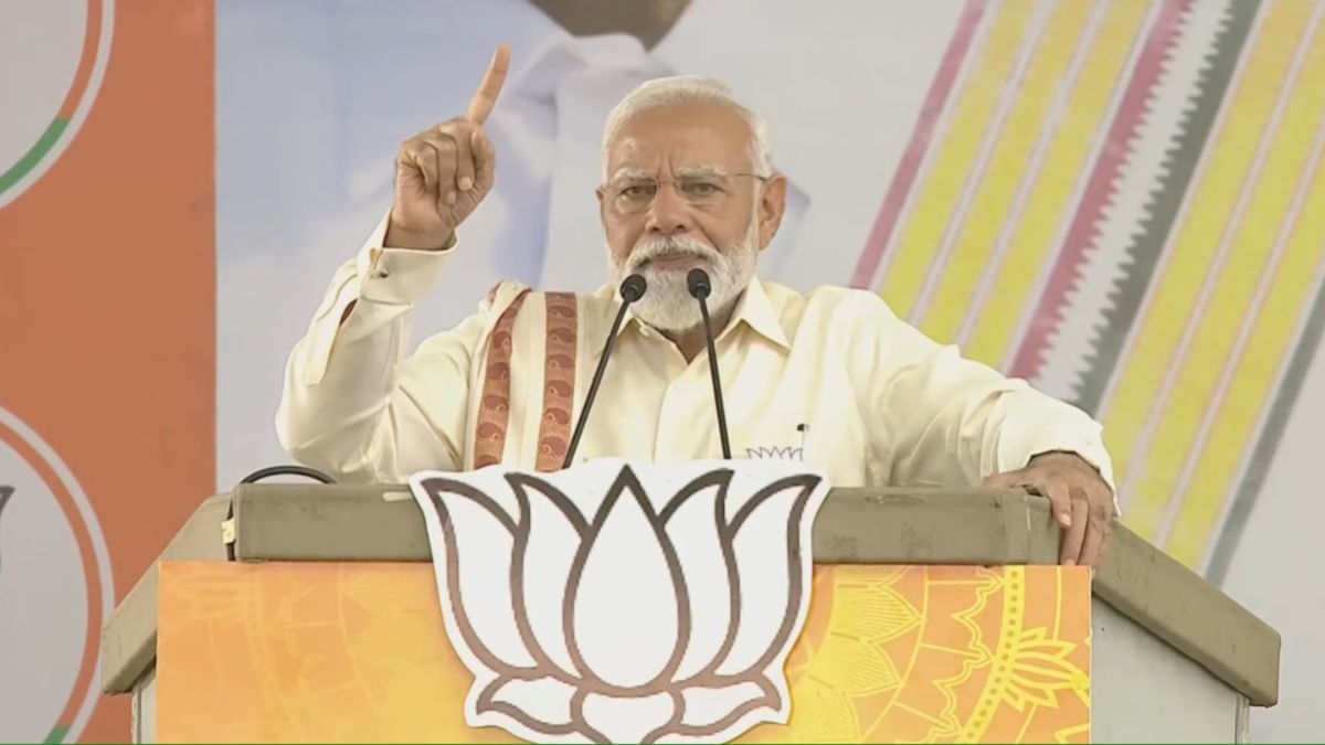 Lok Sabha elections 2024: PM Modi addresses public meeting in Vellore, says 'DMK a family company'