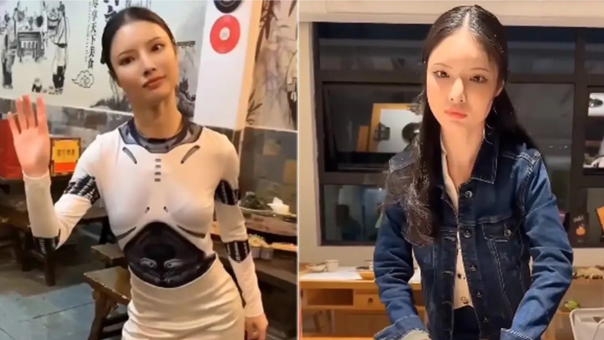 Robot or human? Viral video sparks debate at Chinese restaurant | WATCH