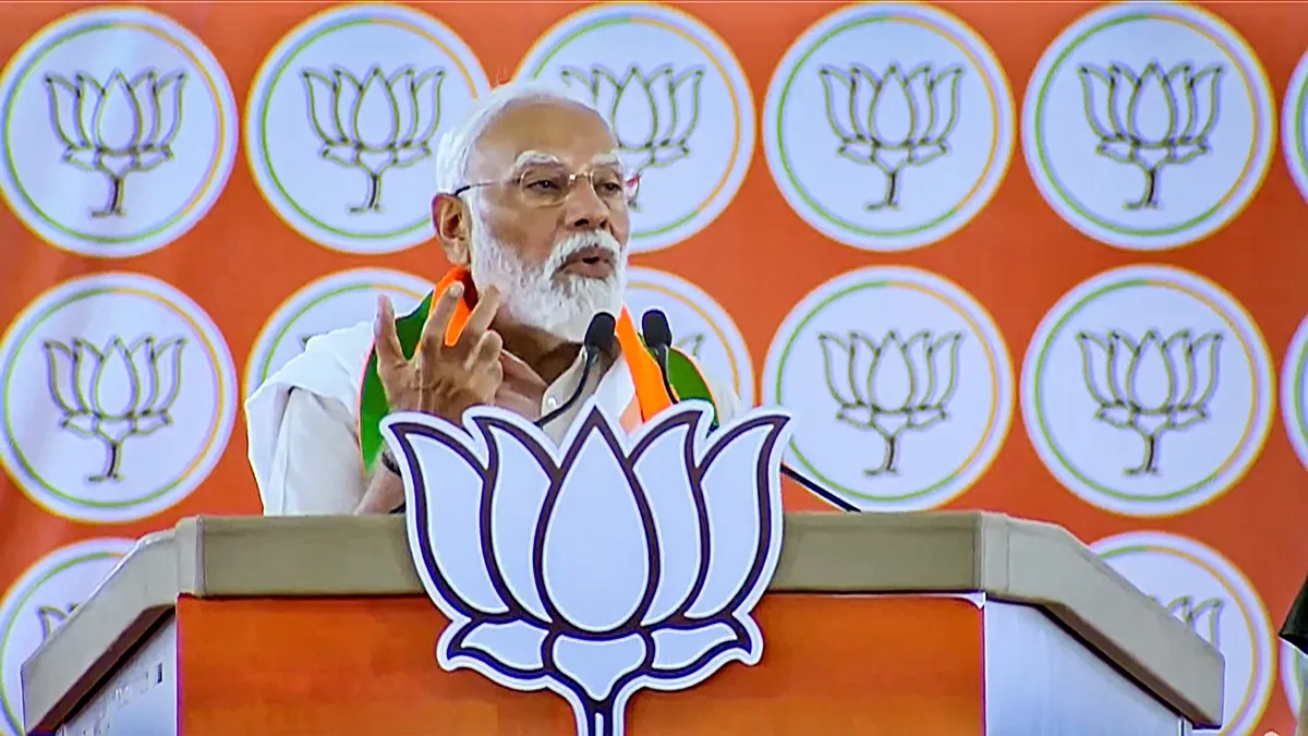 PM Modi will be in Jammu and Kashmir's Udhampur today due to which security has been tightened in the area.