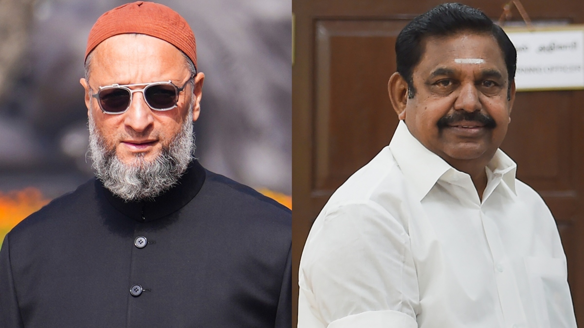 Owaisi’s AIMIM extends support to EPS-led AIADMK in TN for LS polls, tie-up also for Assembly elections