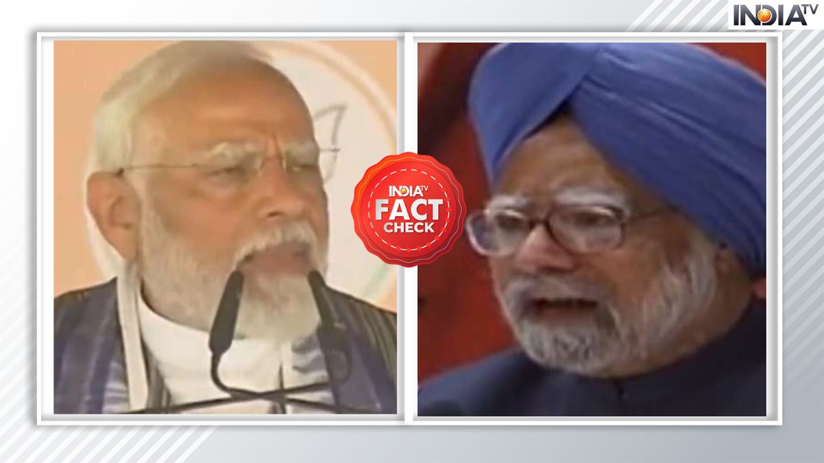 Fact Check: Did Manmohan Singh say Muslims have first right to nation's resources as claimed by PM Modi?