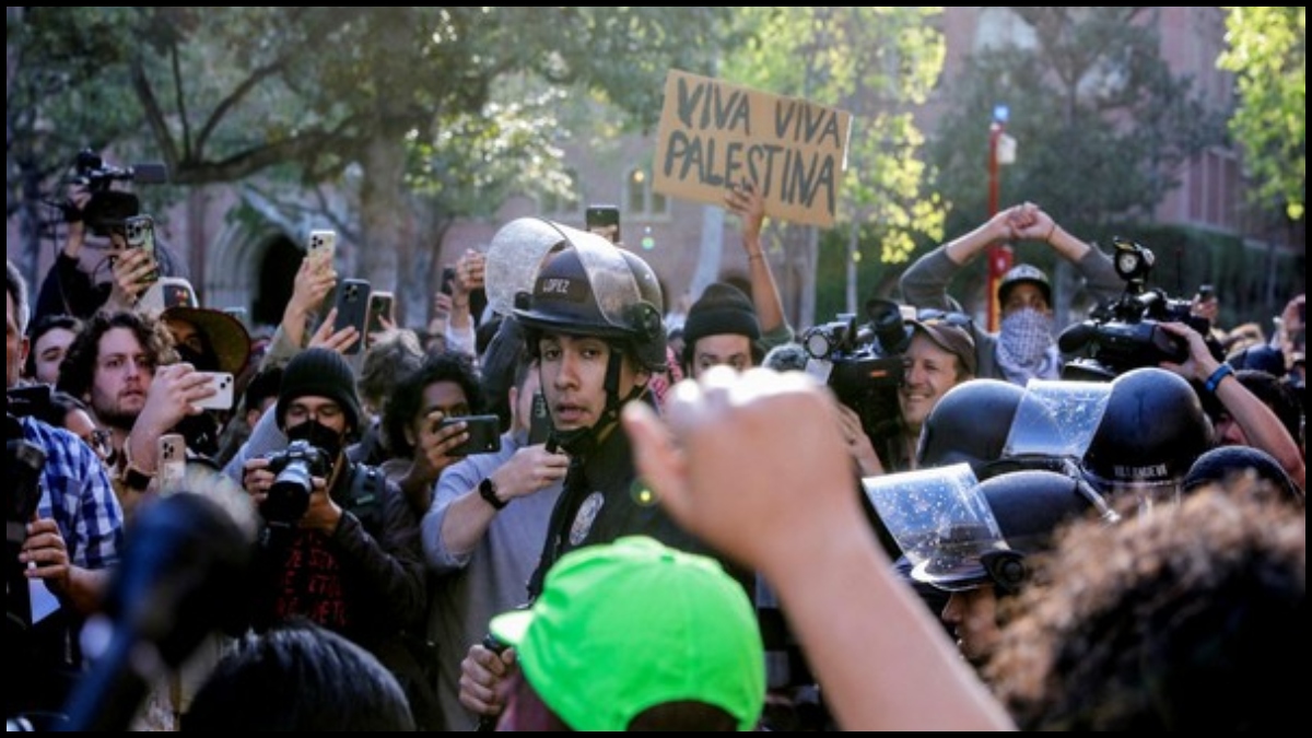 US: Columbia anti-Israel protest leader banned for saying 'Zionists don't deserve to live', White House reacts