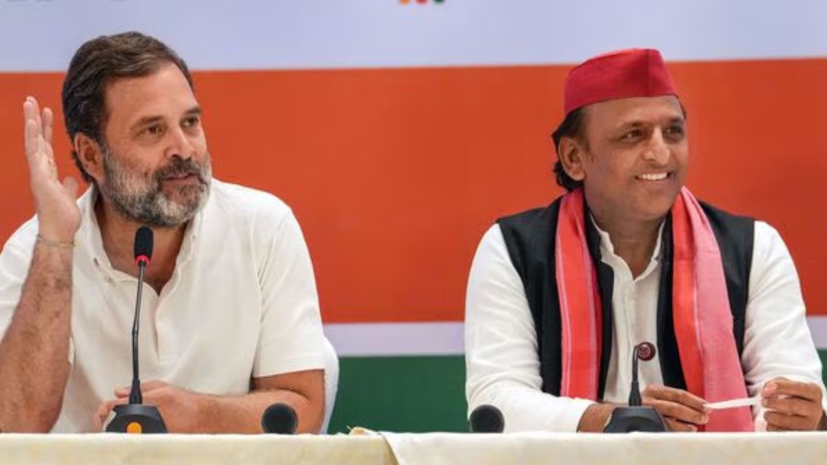 Rahul Gandhi, Akhilesh Yadav address joint rally in Amroha, attack BJP's 'guarantees'