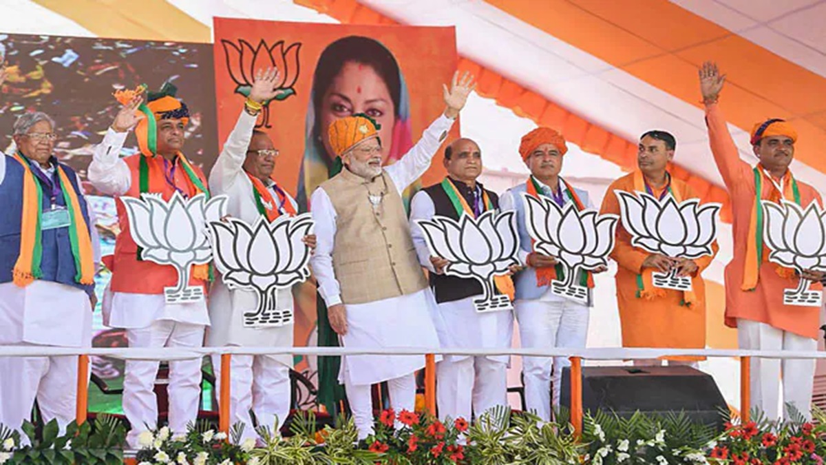 Lok Sabha Elections 2024: BJP to sweep all 25 seats in Rajasthan, predicts India TV-CNX Opinion Poll