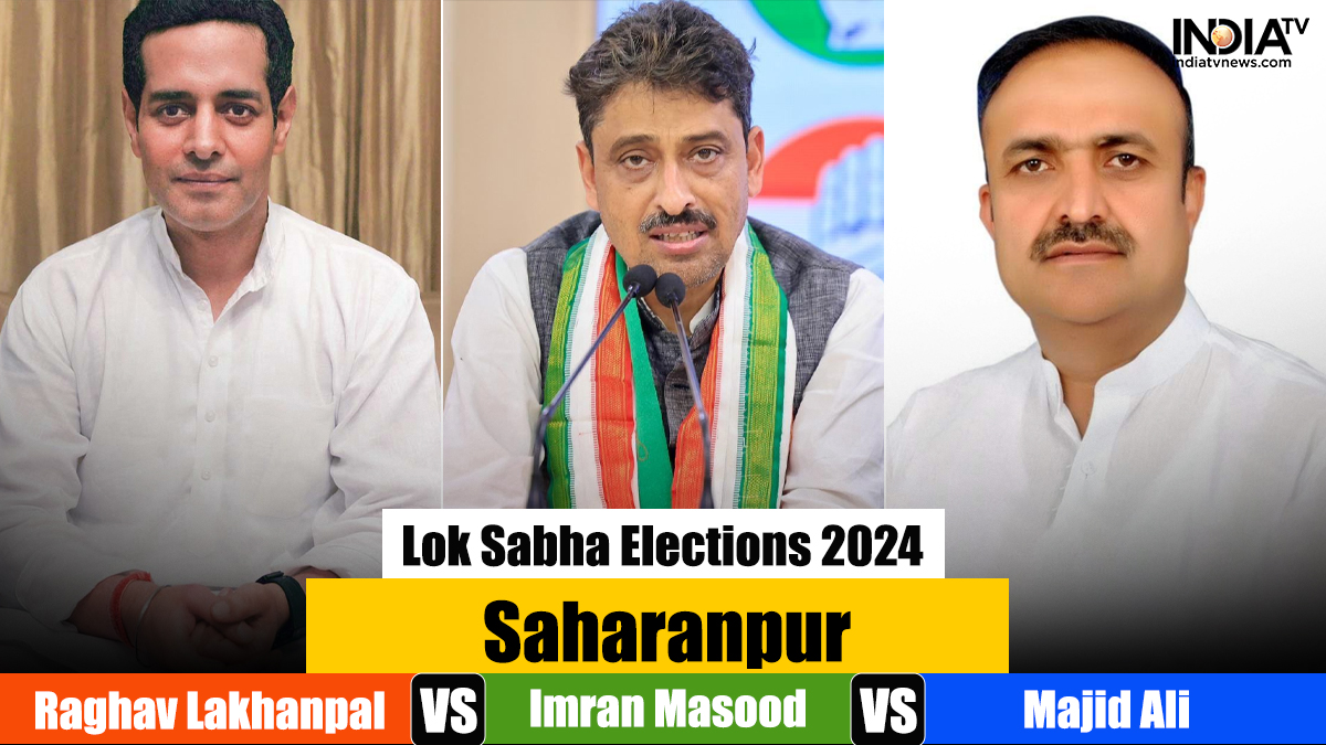 Saharanpur Lok Sabha elections Tough fight between I.N.D.I.A, NDA, BSP may surprise in Jat land