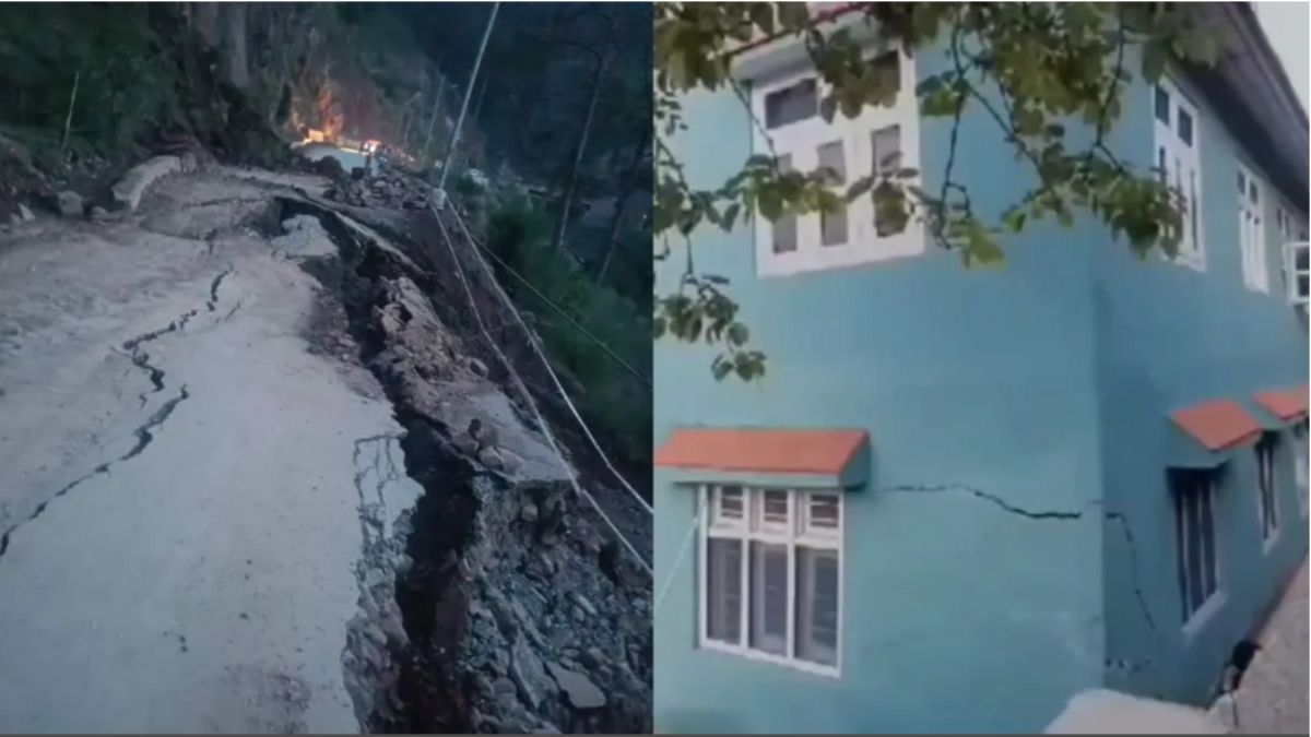 Several houses in J&K's Ramban develop cracks; citizens evacuated