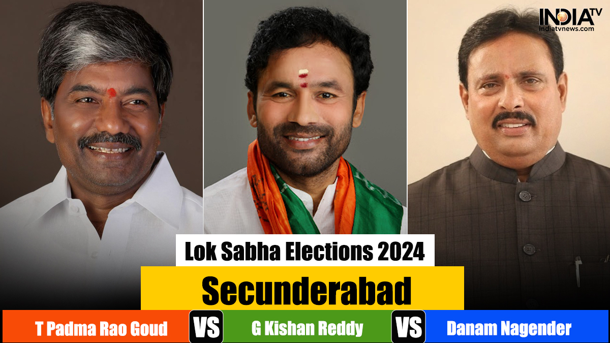 Secunderabad Lok Sabha elections likely to witness triangular contest, G Kishan Reddy eyes repeat of 2019 win