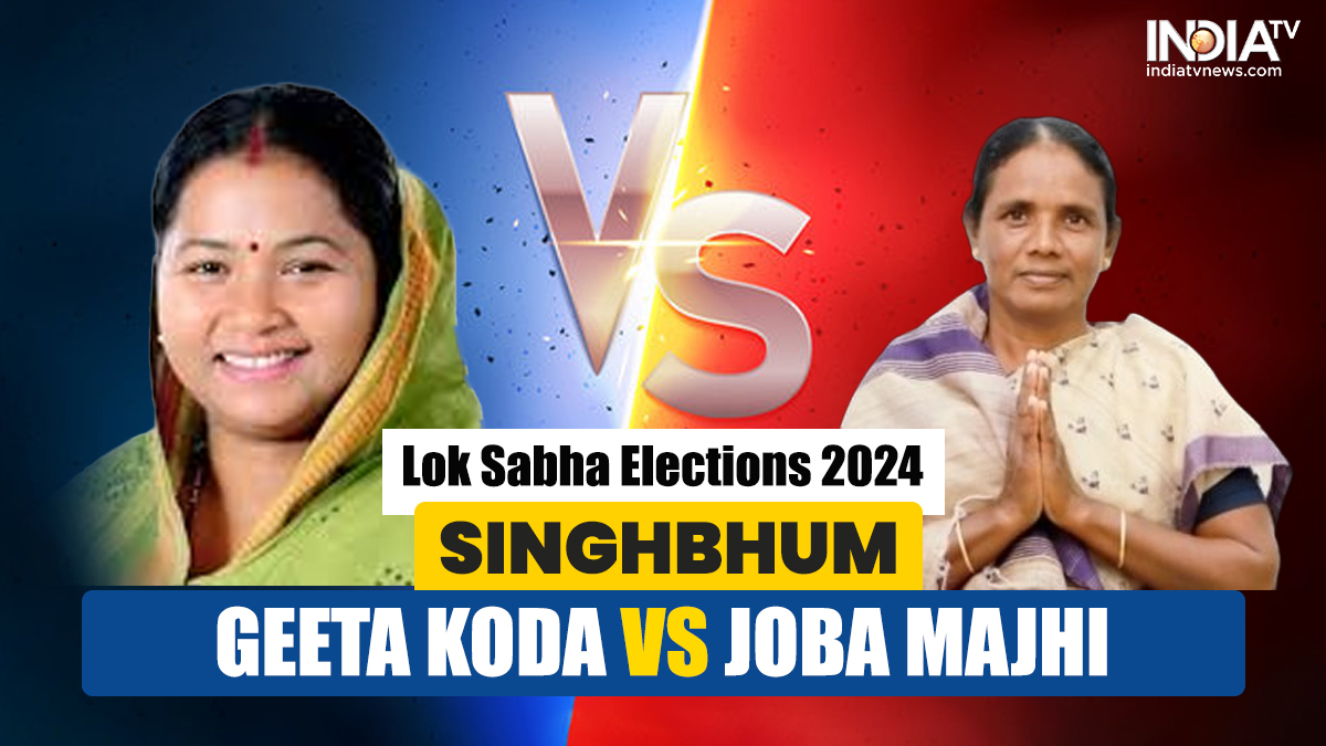 Singhbhum Lok Sabha Constituency: Turncoat Geeta Koda to take on JMM's Joba Majhi – India TV