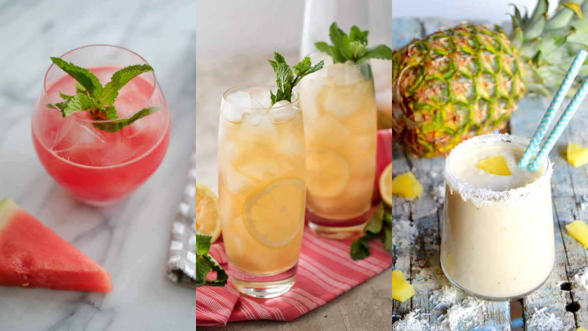 Watermelon Mint Cooler to Cucumber Limeade: Stay cool with these refreshing drinks this summer