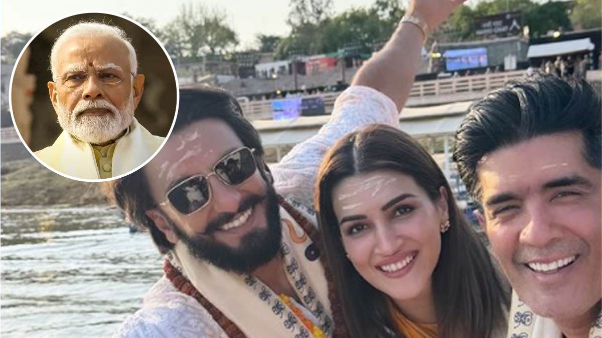 Ranveer Singh praises Prime Minister Narendra Modi for transforming Kashi in 10 years and says 'deeply appreciates everything'.  India TV