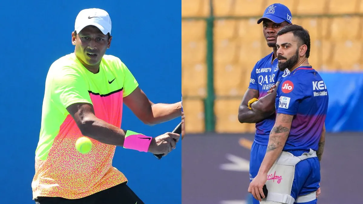 Mahesh Bhupathi and Virat Kohli