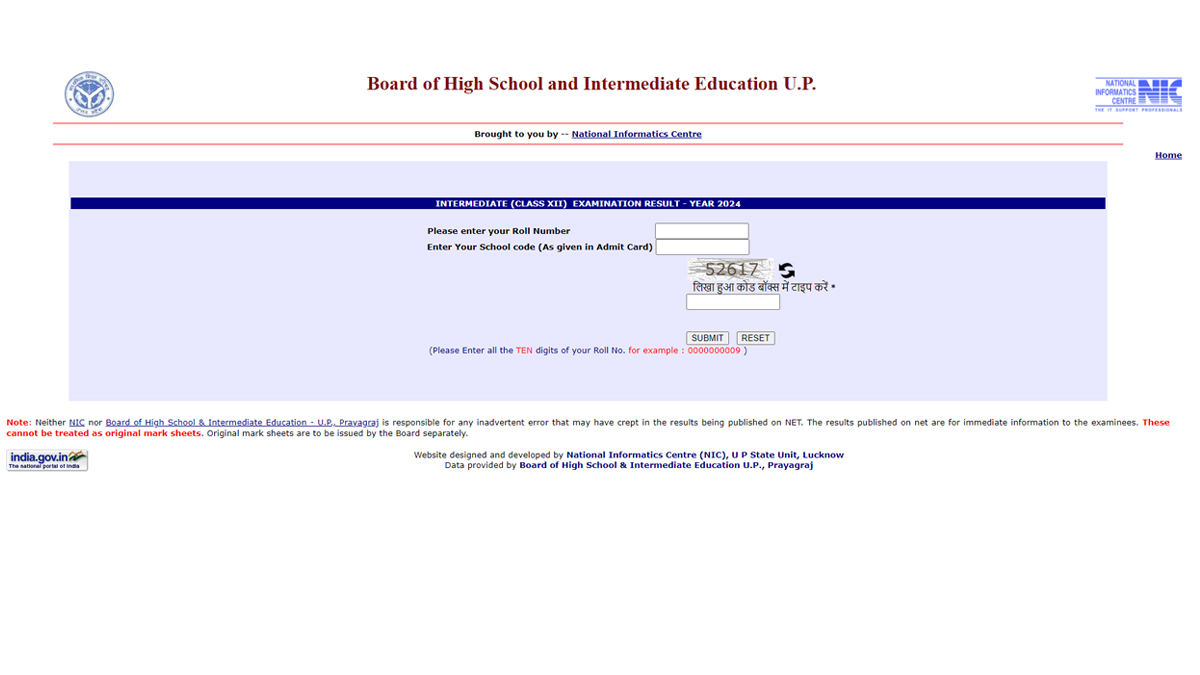 UP Board Class 12 Result 2024 Highlights: UPMSP Intermediate Results out, 82.66 percent pass, direct link here