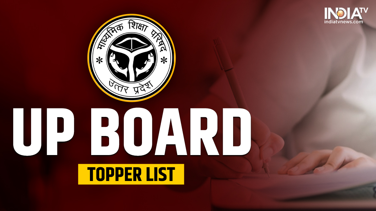 UP Board Class 12 Topper List released, check complete list