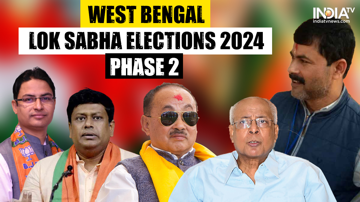 Lok Sabha elections 2024: 'Khela' reaches phase 2 in West Bengal, 3 seats to go for polls today