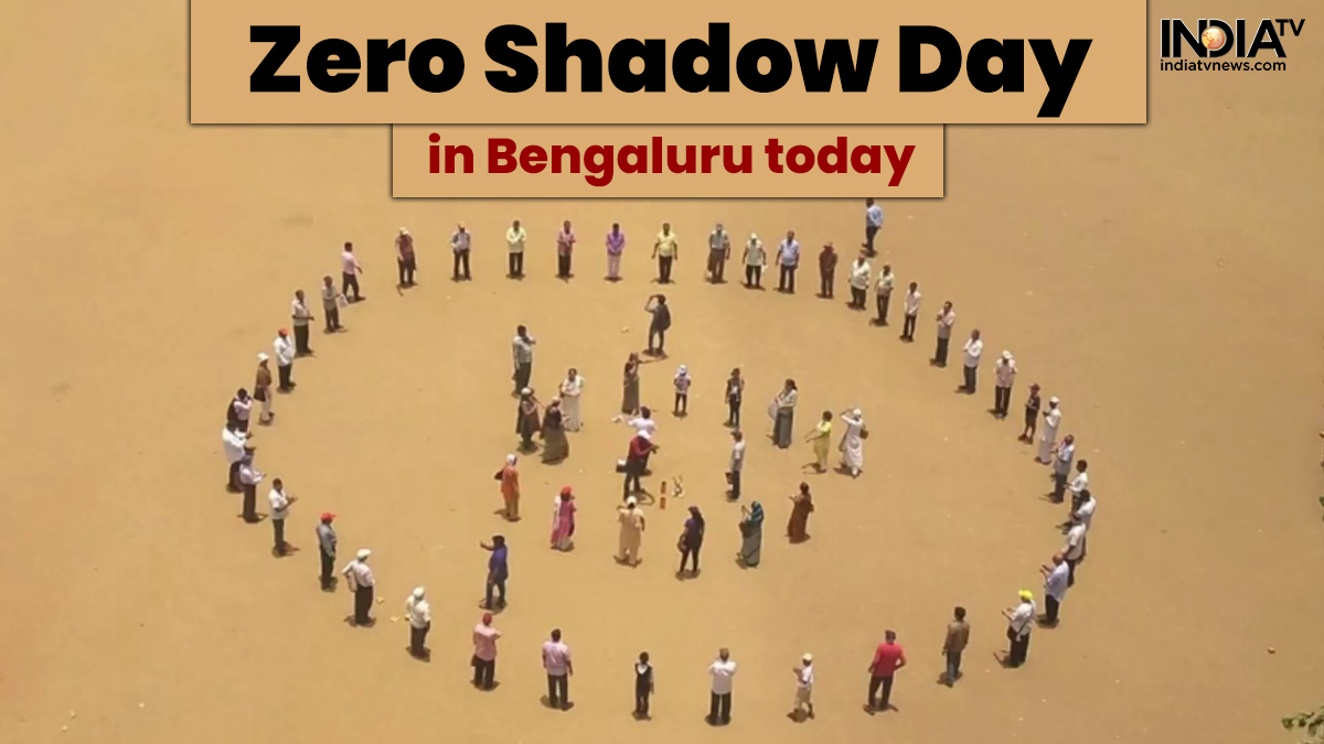 Zero Shadow Day: Bengaluru prepares for rare celestial event today. See time, other details