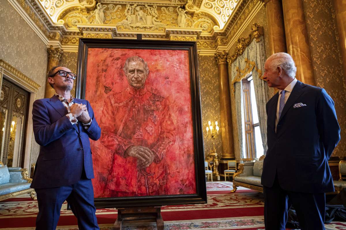 UK King Charles III unveils his first official portrait since his coronation I PICS INSIDE