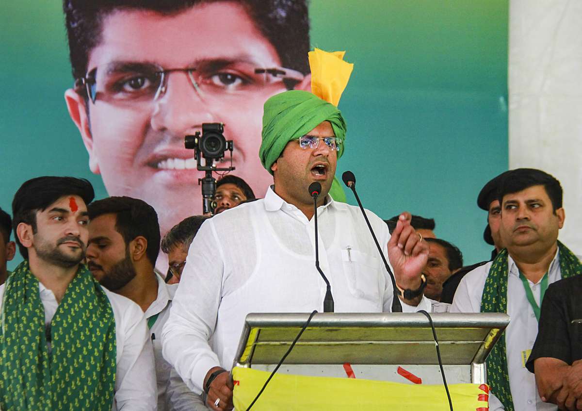 Haryana: Dushyant Chautala Announces Support For Congress But With A ...