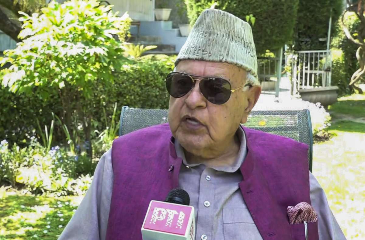 Farooq Abdullah accuses J-K administration of harassing National Conference workers to help BJP