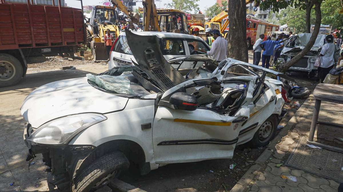 Ghatkopar hoarding collapse: Bodies of Rtd ATC manager, wife, who stopped for petrol, recovered