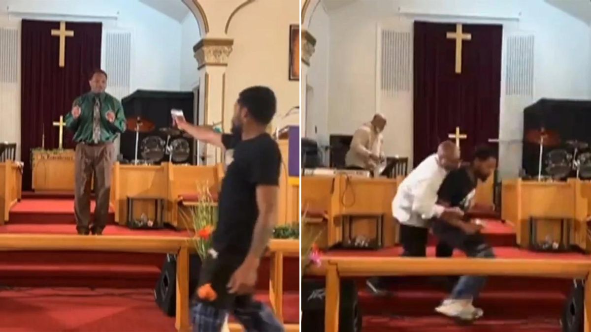 'God told me to do it': Man attempts to shoot pastor in Pennsylvania but his gun fails to fire I VIDEO