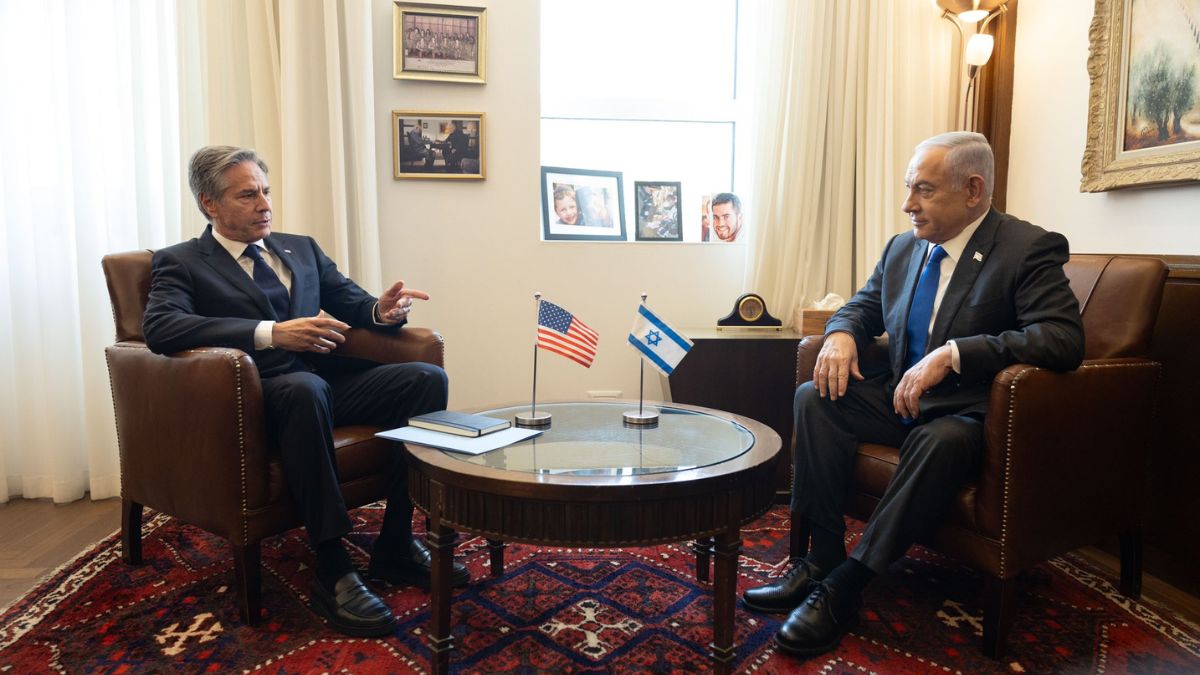 Blinken meets Israeli PM, reiterates US can't support Rafah assault without humanitarian plan