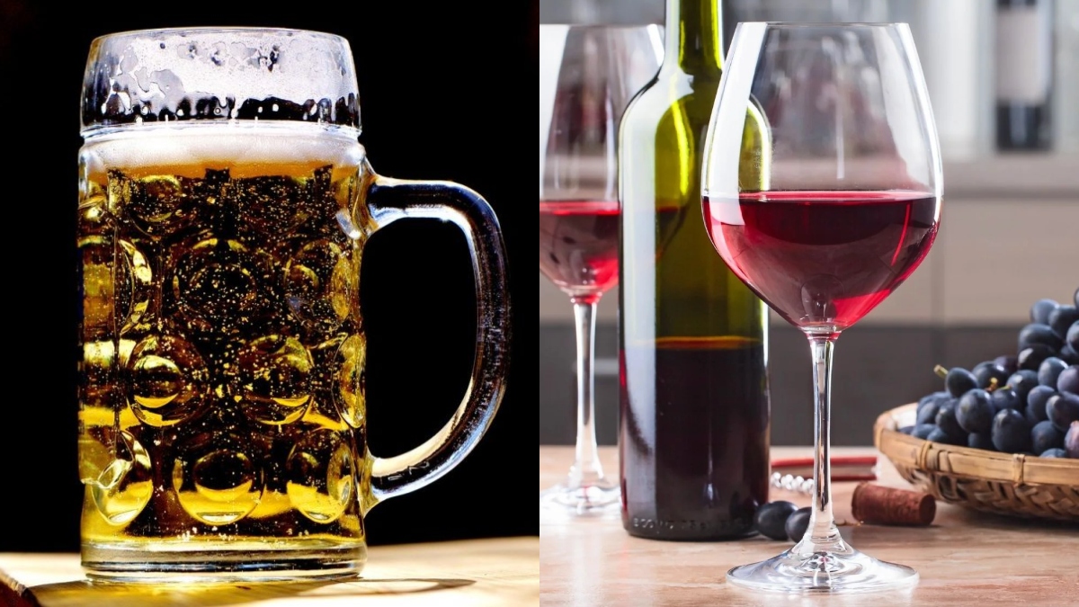 Beer vs Wine: Which is better for the skin? – India TV