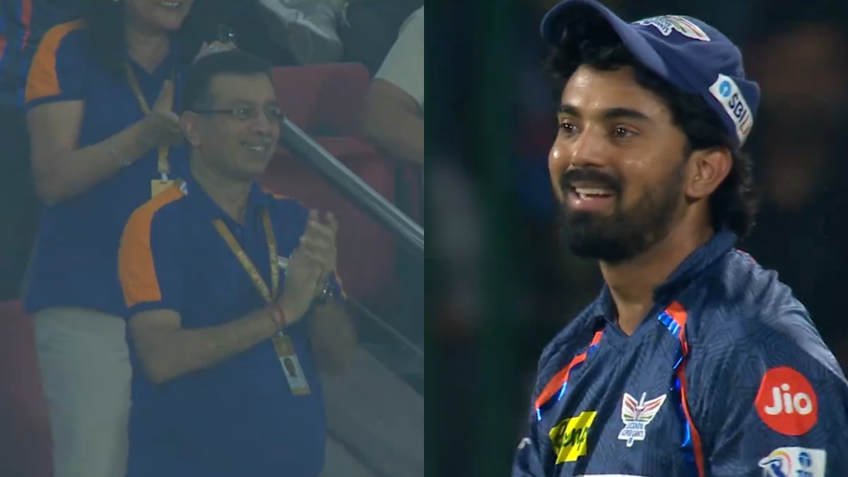 KL Rahul makes stunning effort on field, LSG co-owner Sanjiv Goenka applauds team skipper | WATCH