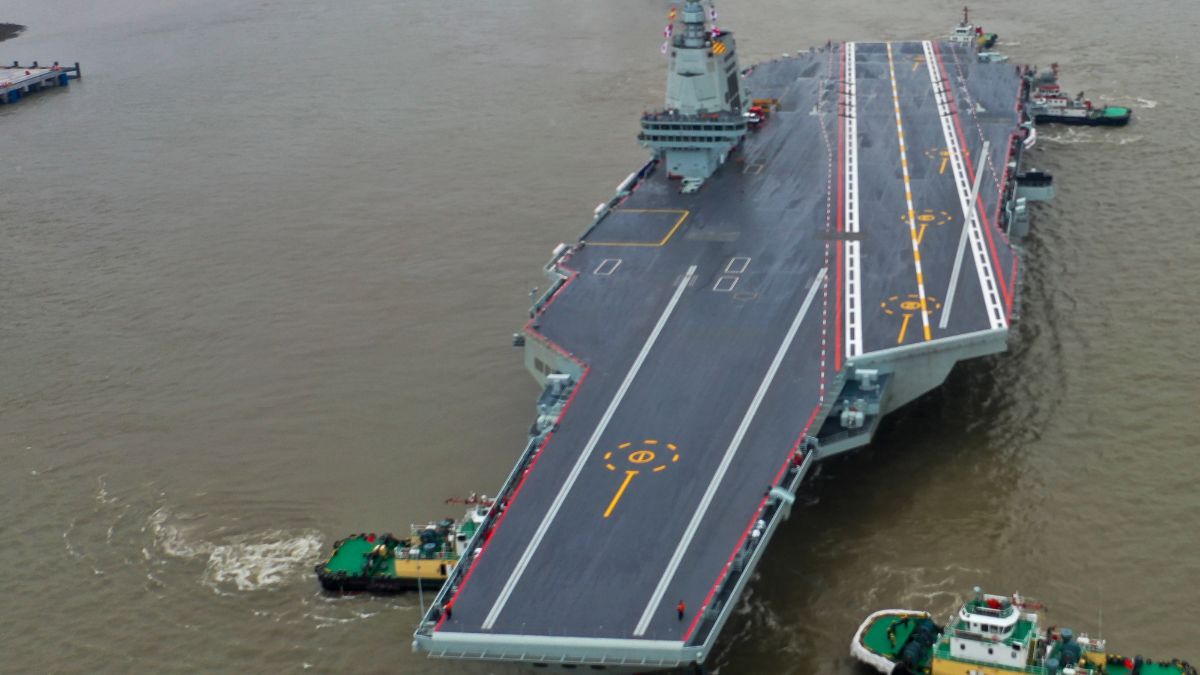 China's 'game changer' advanced 3rd aircraft carrier begins sea trials amid South China Sea tensions