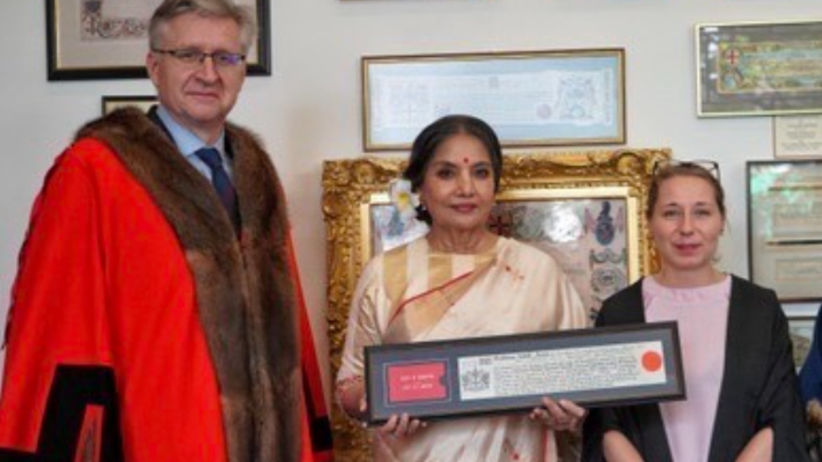 Shabana Azmi honoured with 'Freedom of the City of London' award