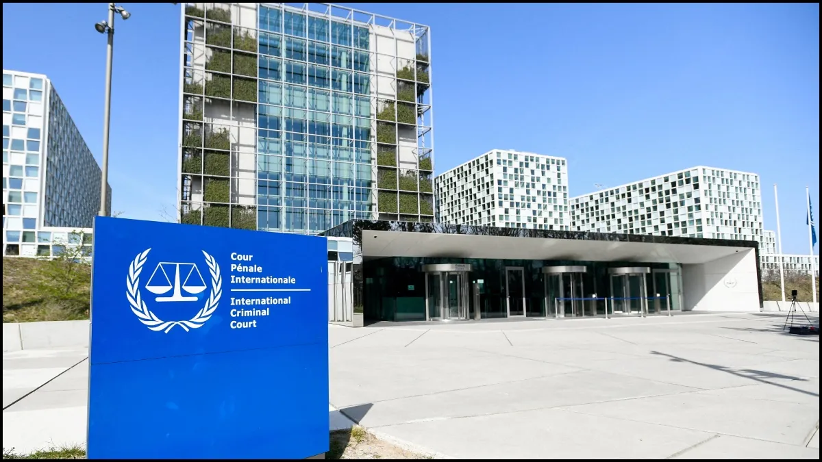The International Criminal Court in The Hague, Netherlands.