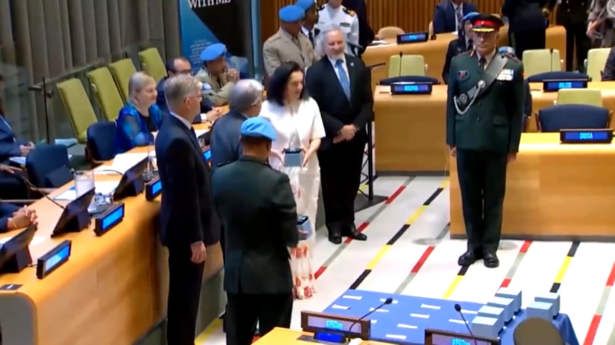 Indian peacekeeper posthumously awarded with prestigious UN medal for sacrifice in line of duty | VIDEO