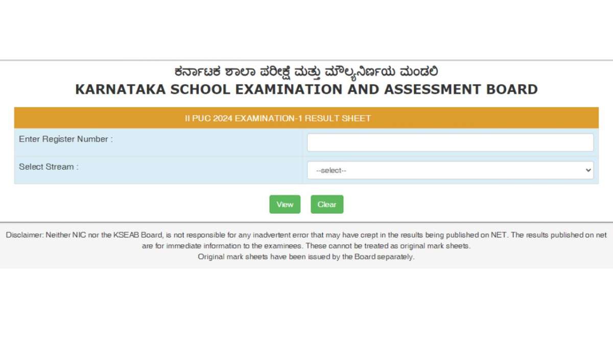 Karnataka 2nd PUC revaluation 2024 result announced at kseab.karnataka