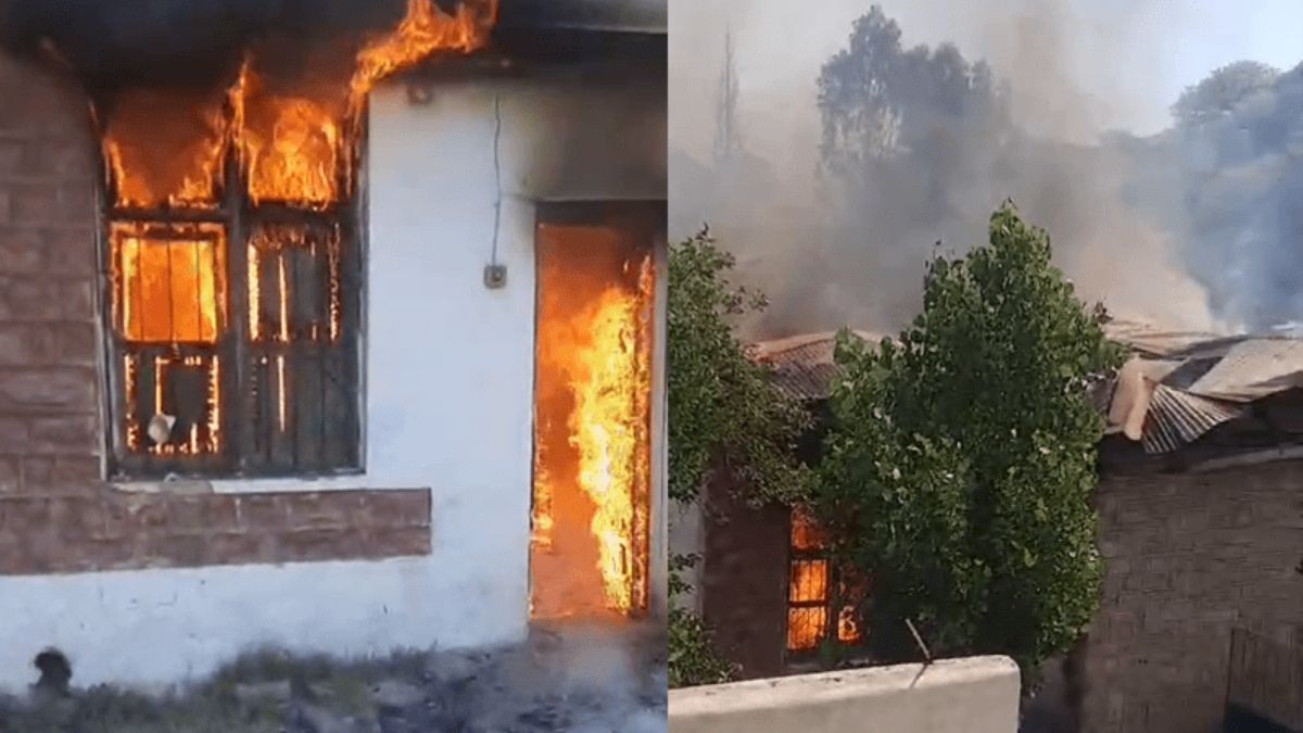 Pakistan: Govt girls's school catches massive fire, over 1,400 inside campus evacuated I VIDEO