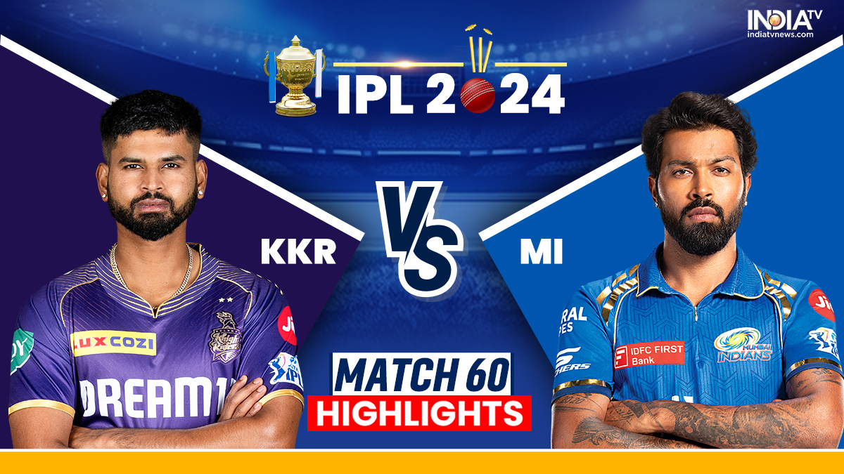 KKR vs MI Live Score IPL 2024: Kolkata Knight Riders vs Mumbai Indians ...