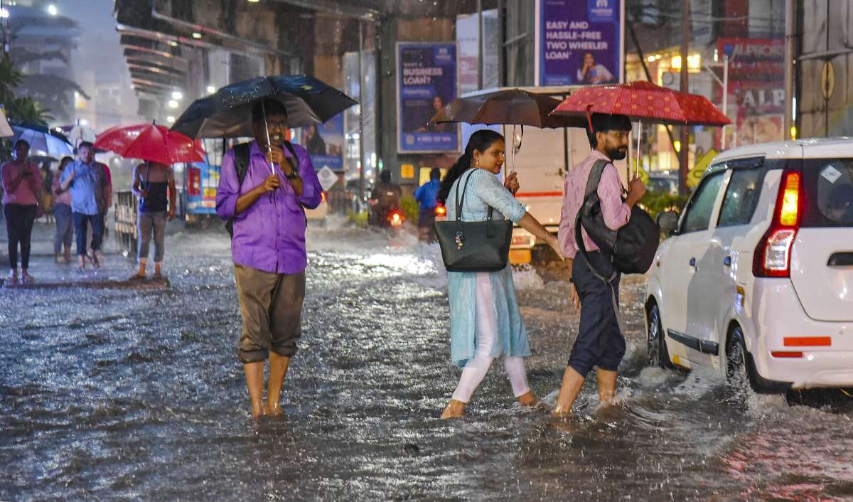 Kerala rains: Four dead amid torrential downpours, IMD issues red alert in five districts