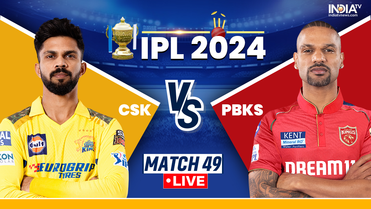 CSK vs PBKS, IPL 2024 Live Score: Punjab Kings bowl first after winning toss; no Pathirana for CSK