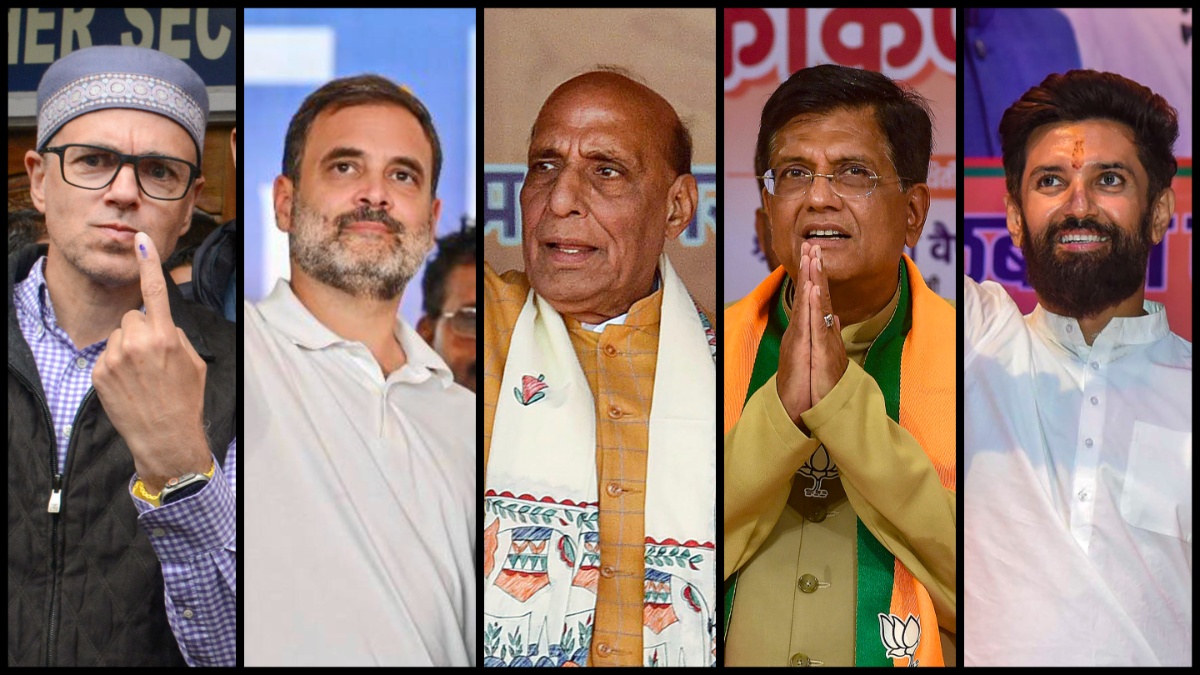 Lok Sabha Elections 2024: From Rajnath to Rahul Gandhi to Omar Abdullah, list of key candidates in Phase 5