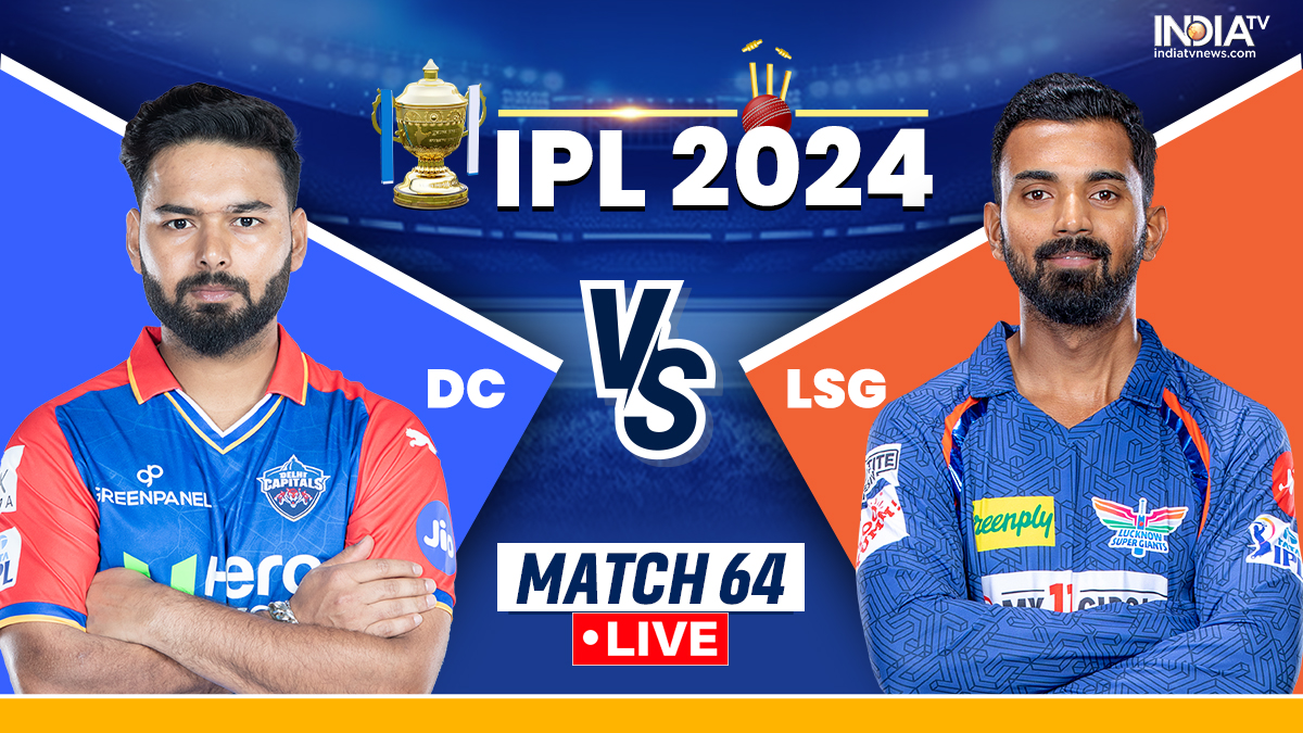DC vs LSG IPL 2024 Live Cricket Score Delhi Capitals vs Lucknow Super