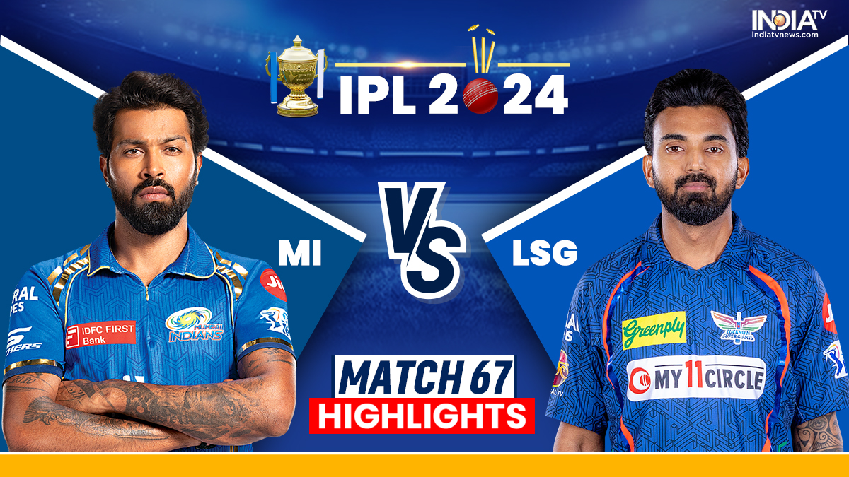 MI vs LSG Live Score IPL 2024: Mumbai Indians vs Lucknow Super Giants ...