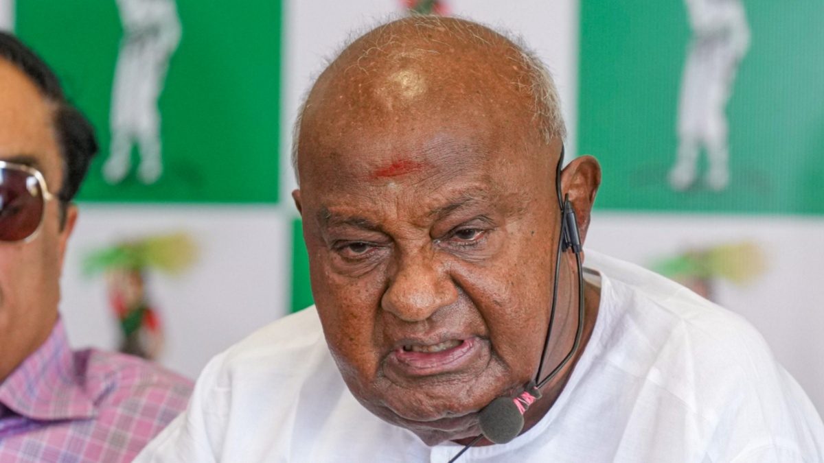 HD Deve Gowda warns Prajwal Revanna, asks him to return and face legal proceedings