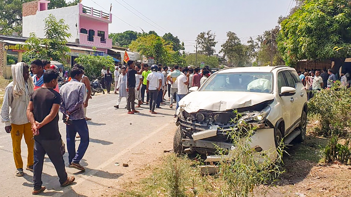 Uttar Pradesh: SUV driver arrested after Brij Bhushan Singh's son's convoy kills two in Gonda