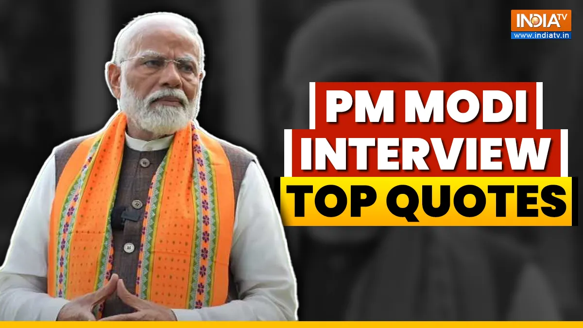PM Modi interview: From Kejriwal, Kashmir to BJP's chances in West ...