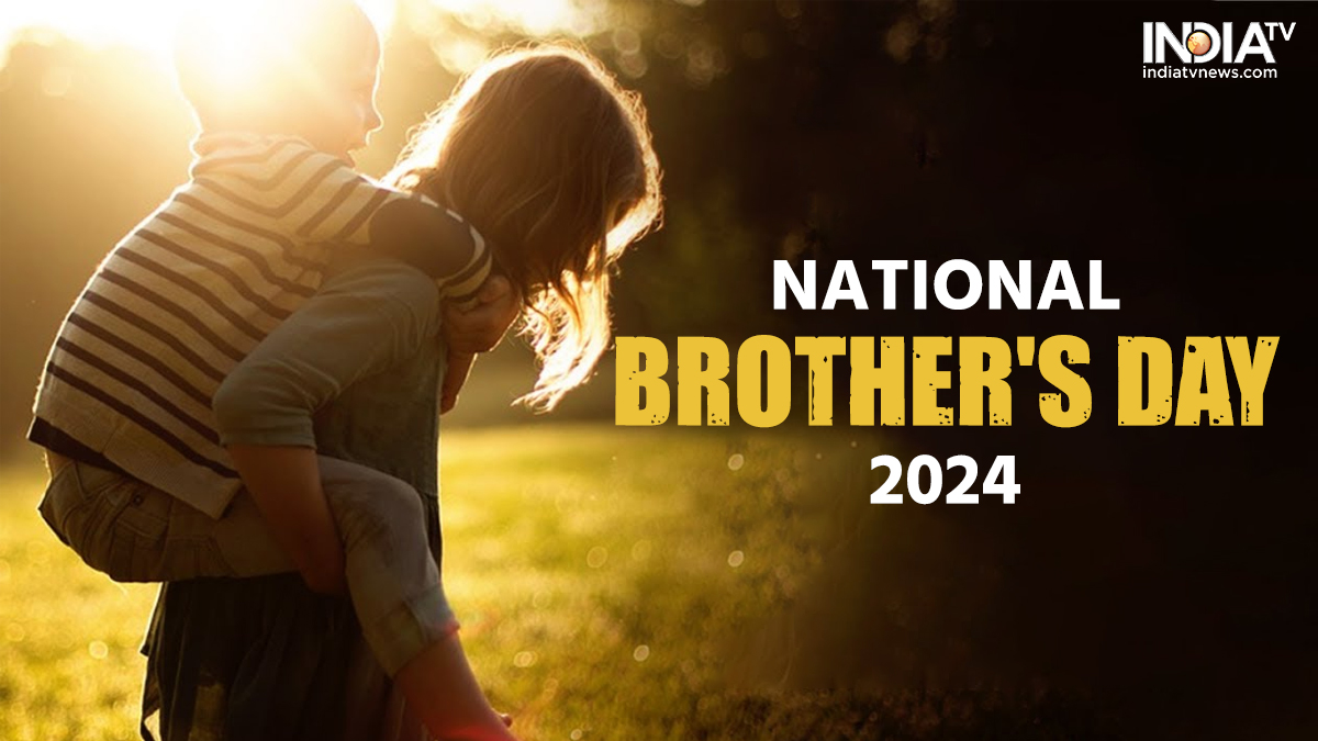 National Brother's Day 2024: Wishes, messages, images, WhatsApp and Facebook status to share with your bro