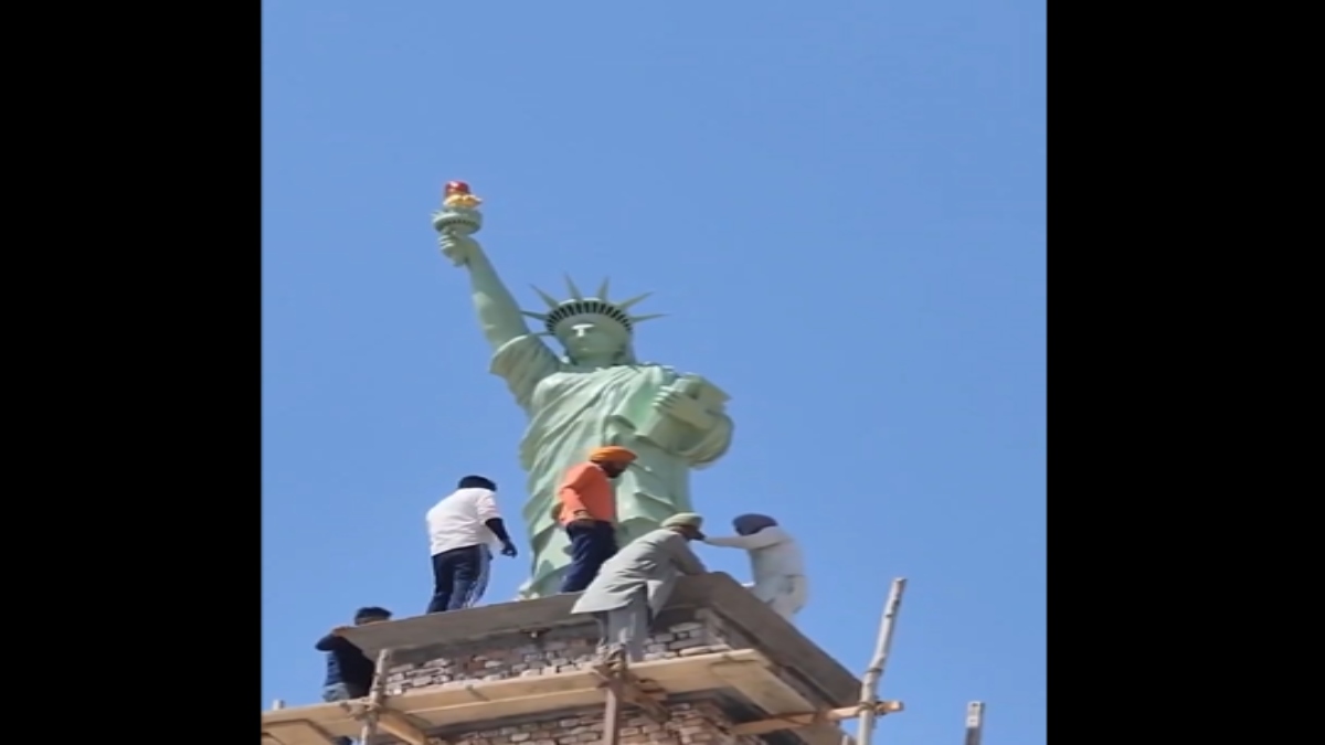 Statue of Liberty built by locals in Punjab creates buzz on Internet