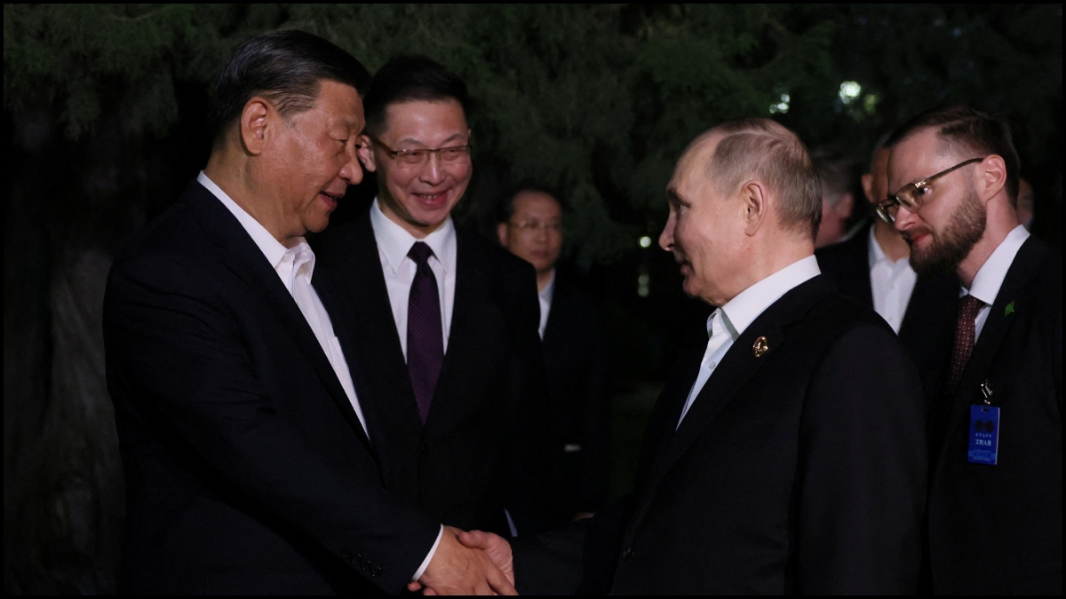 'Russians and Chinese are brothers forever': Putin as he concludes two-day visit to China